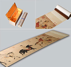 石嘴山馆藏书画复制博物馆书画复制服务